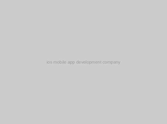 ios mobile app development company
